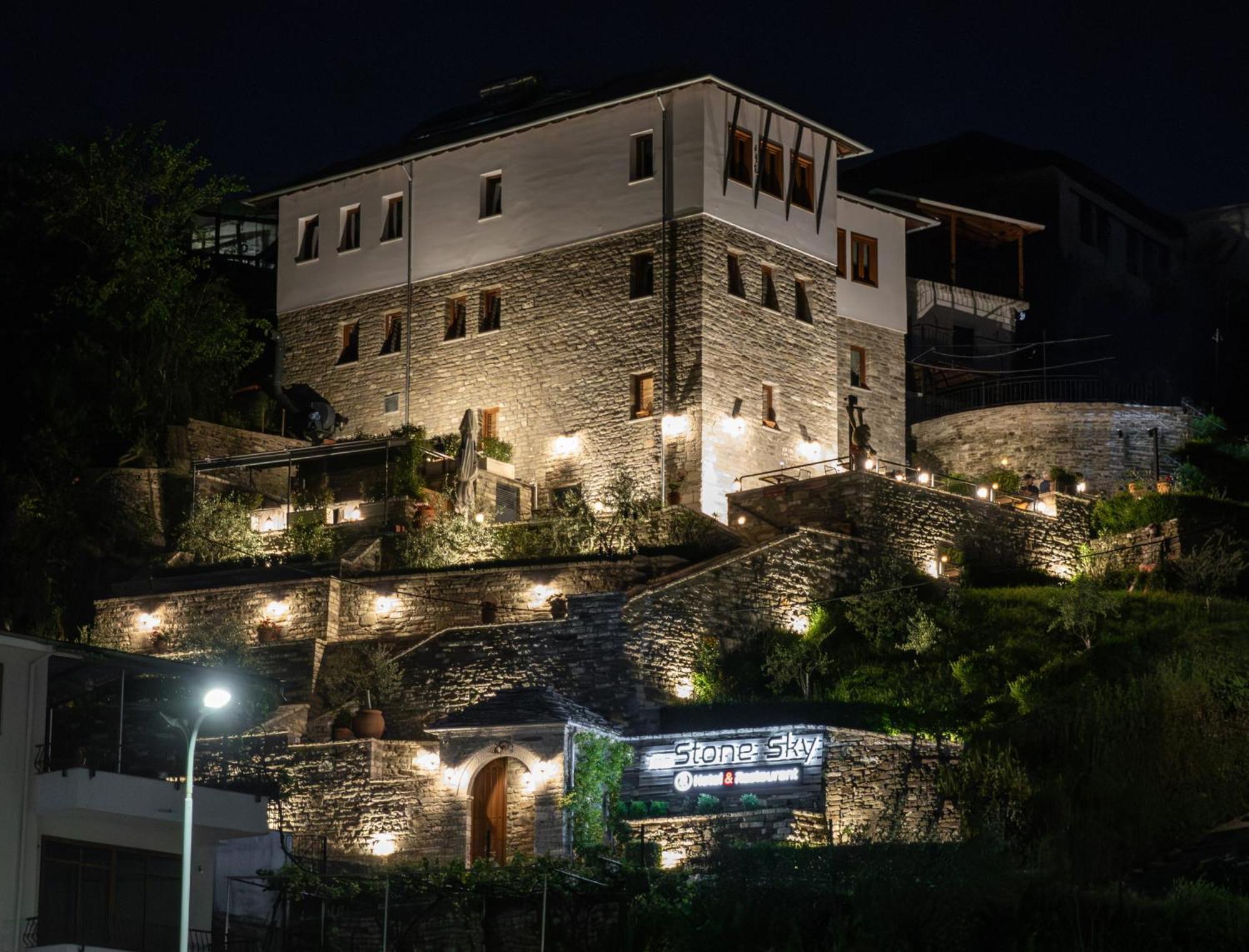 The Stone Sky Hotel Gjirokaster Ngoại thất bức ảnh